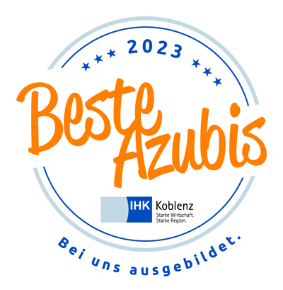 Logo Unternehmen mit den besten Azubis 2023 - IHK